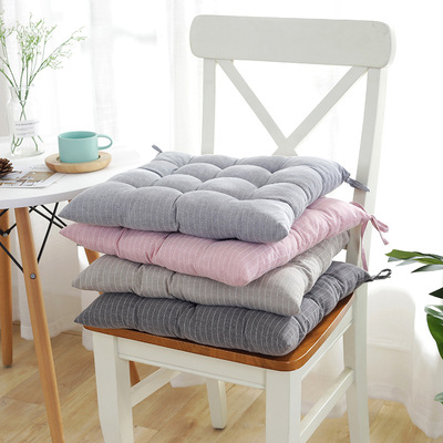 wholesale Northern Europe Simplicity stripe Seat cushion thickening Seat cushion Office student Computer chair cushion Tatami mat