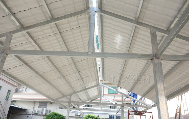 树脂瓦瓦安装步骤9