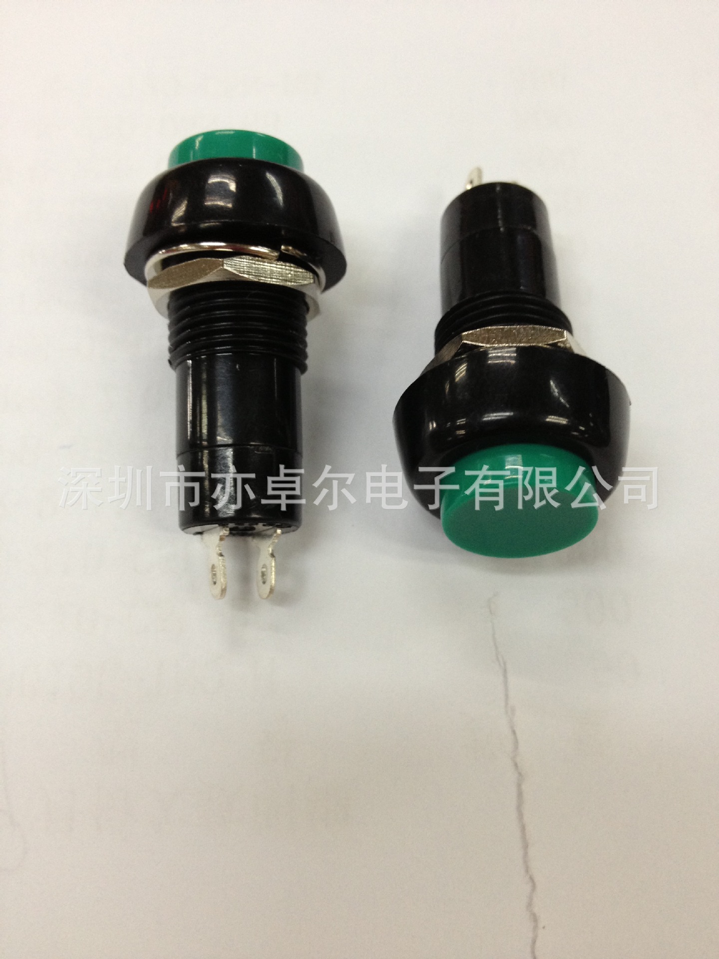 正品台湾HONGJU原装按钮开关PB-10B-BG按键开关