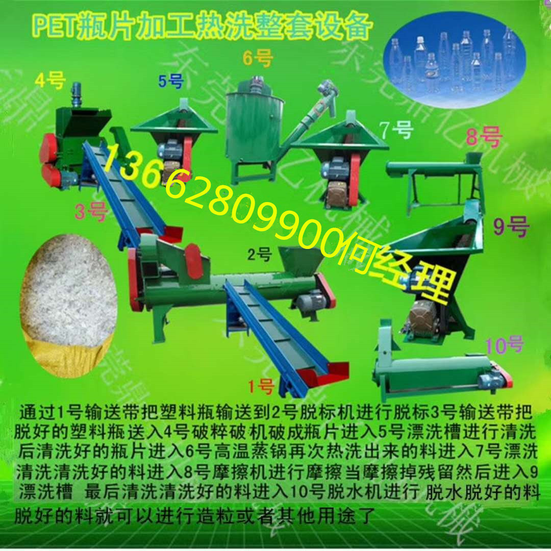 供应整套清洗设备厂家 直供pet整套清洗设备 塑料瓶清洗设备定做