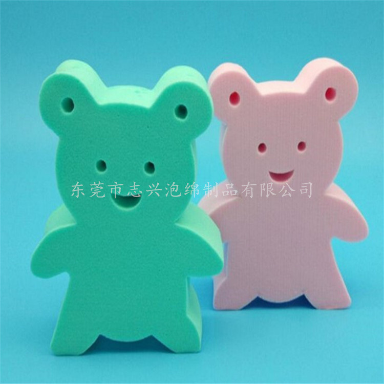 设计定做EVA复合毛毡布清洁擦 高发泡泡棉毛毡镭雕LOGO擦子