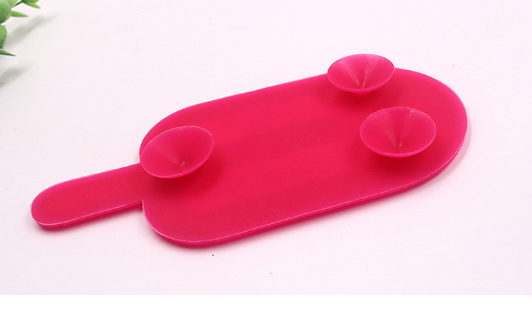 Silicone Scrubbing Pad in use