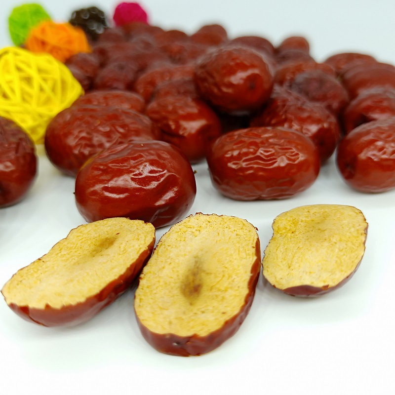 新疆特产红枣若羌灰枣500g干果 休闲零食 熬粥煲汤 糕点 粽子批发|ru