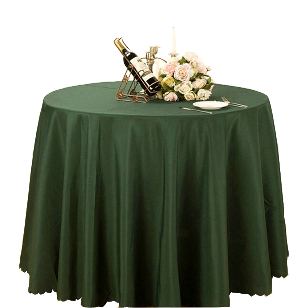 Restaurant Solid Round tablecloths Table cloth DP Anti wrinkle Table cloth Supper Table cloth Stall Plain tablecloth customized