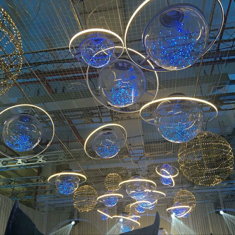 Space starry sky, ceiling lamp, 2019, new collection