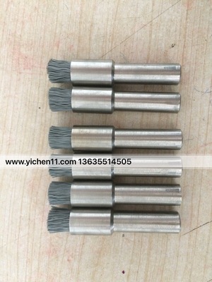 厂家定制去毛刺端面刷杜邦丝磨料丝笔刷端面刷打磨抛光迷你小刷子|ms