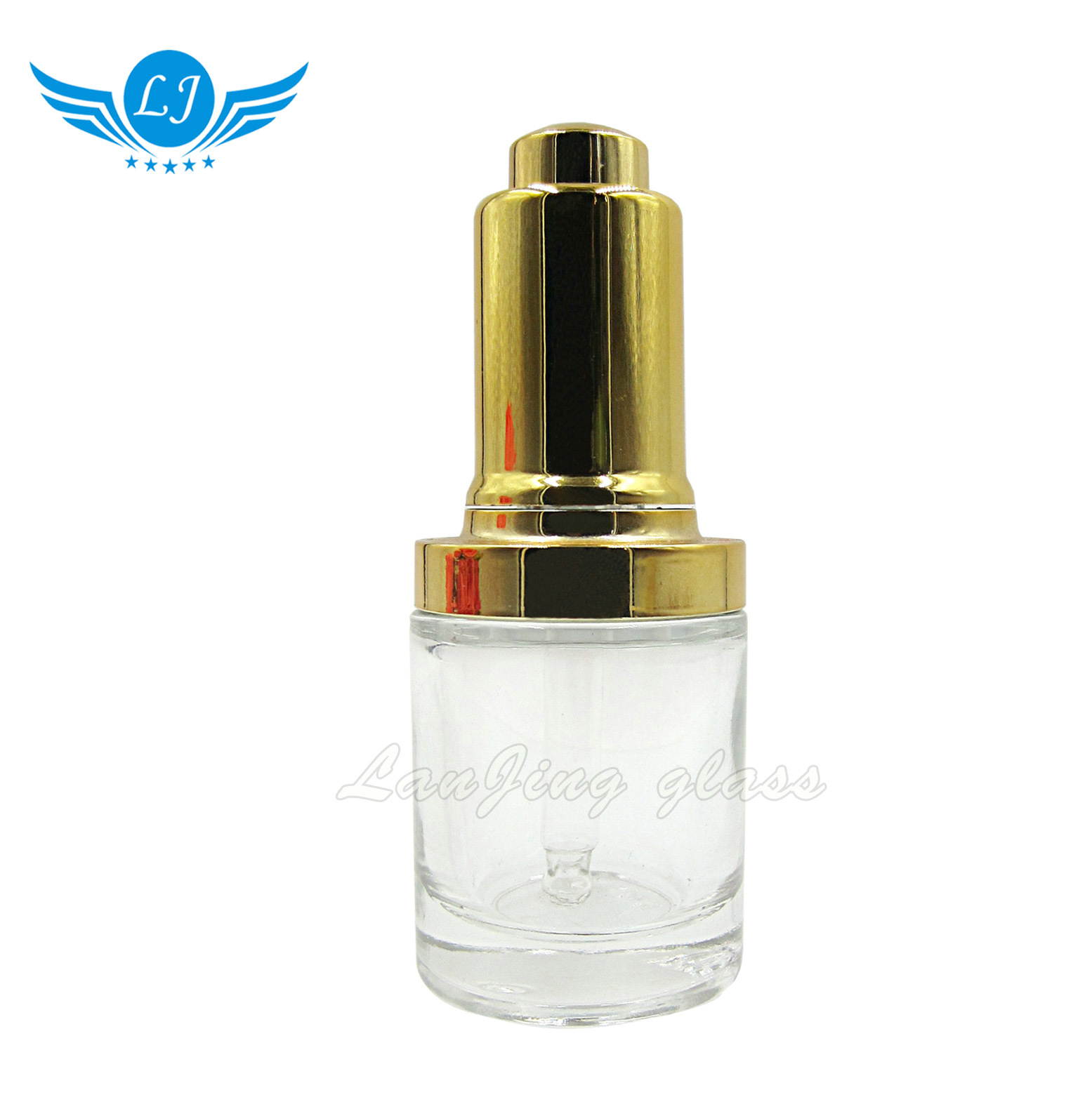 30ml 化妆品瓶子高档精油瓶透明玻璃瓶精华液瓶 整套 滴管瓶 特价