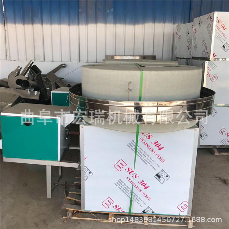 全自动石磨面粉机 电动石磨面粉机 促销粮食加工设备3是1宏瑞HR-5