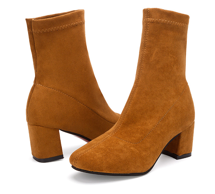 Bottes femme en Daim - Ref 3354891 Image 29