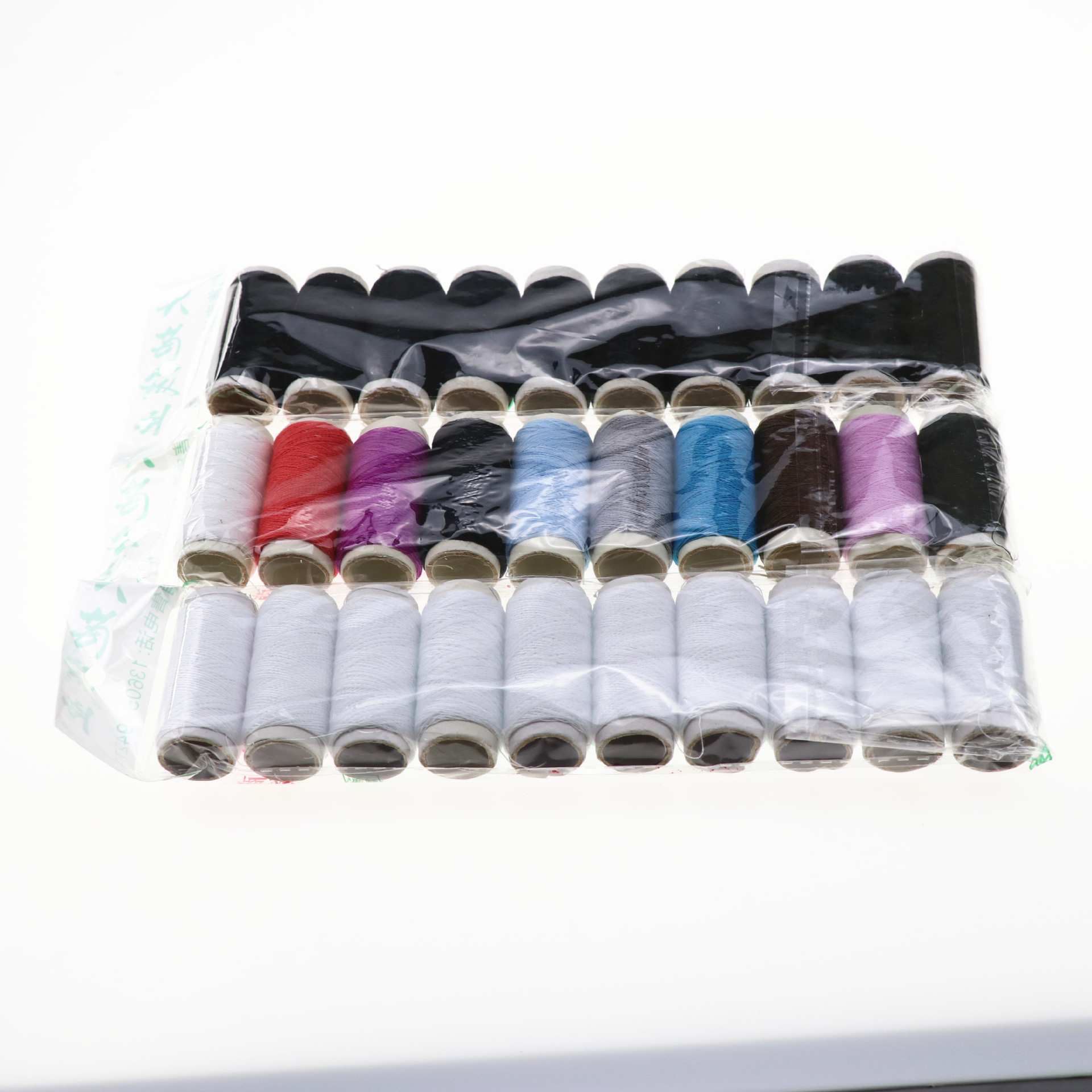 Factory wholesale Boutique selling 10 Zhi Xiao Cai White line Black line Sewing thread DIY Needle line wholesale