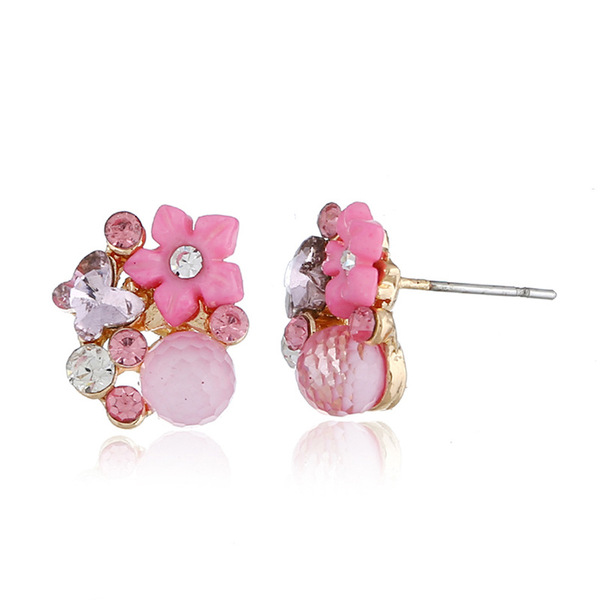 Large earrings pearl