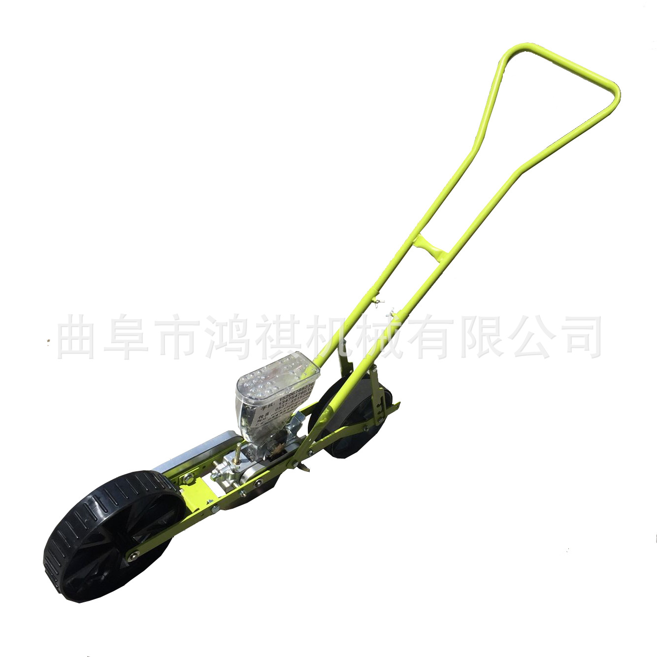 谷子蔬菜播种机 小型人力手推播种机 白菜仔播种机