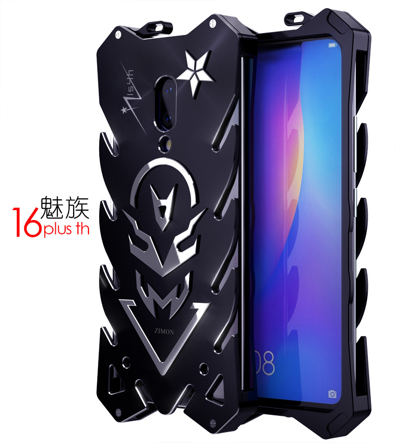 SIMON New THOR II Aviation Aluminum Alloy Shockproof Armor Metal Case Cover for Meizu 16th Plus & Meizu 16th