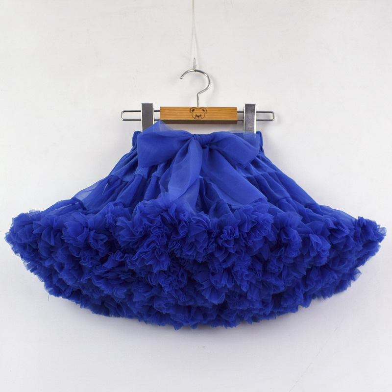 Amazon autumn winter European and American ins children's dress children's net yarn skirt girl princess skirt fluffy skirt Tutu children's skirt