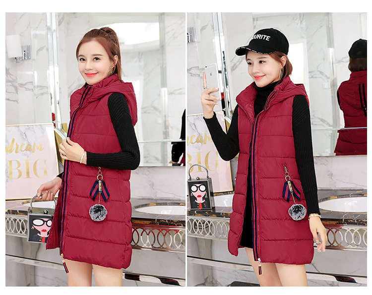 Gilet femme en Mélange de coton - Ref 3316385 Image 50