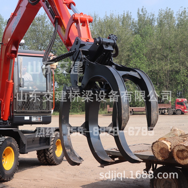 轮胎式抓木机价格 轮胎式抓木机厂家 抓木机价格  订车送大礼