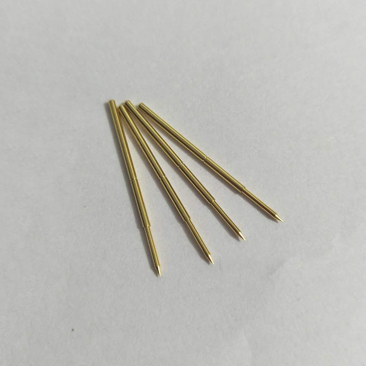 测试针PA100-B1镀金头(直上尖头)1.36探针 另配1.7针套弹簧顶针