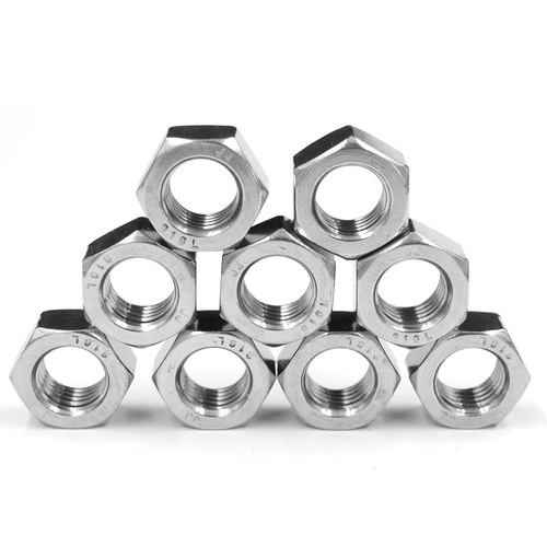Stainless steel hexagonal nut DIN934 201/304/316 screw cap stainless steel nut manufacturer