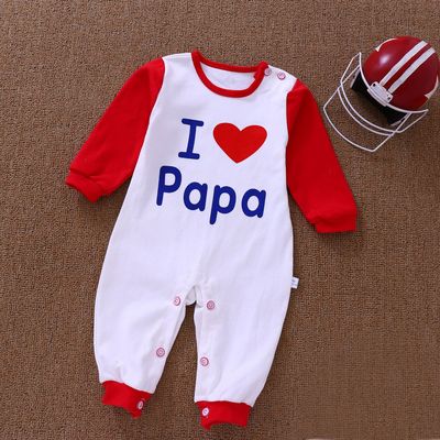 断码清 春秋婴儿连体衣宝宝婴幼儿连体哈衣0-1岁儿童爬爬服婴儿|ru