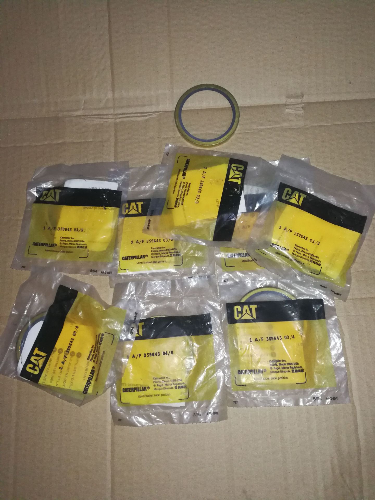 供应卡特彼勒发动机油封3S9643