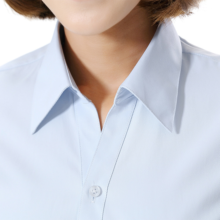淡蓝色长袖V领女式衬衣YY1003描述14.jpg