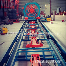 天津項目現場使用山東交建數控鋼筋鋸切生產線 鋸切線廠家