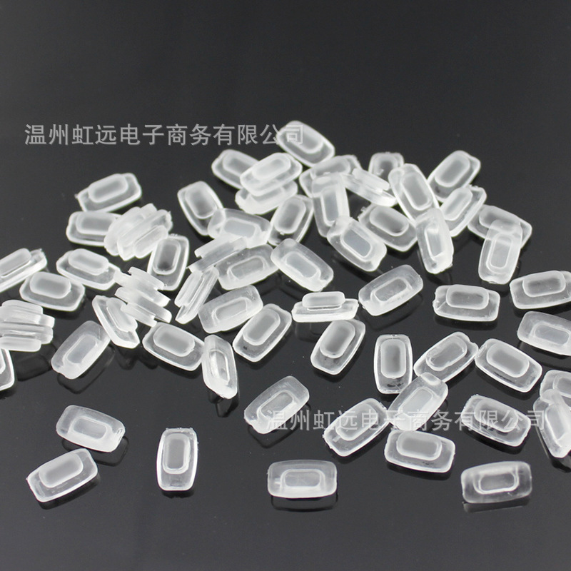 Glasses nose pads silica gel Nose pads rectangle Scrub Nose pads Snap Cassette Sunglasses parts wholesale