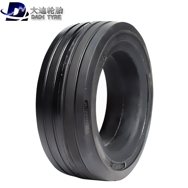 扫地车用大迪320-8光面轮胎15x4.5-8轮胎400-8轮胎500-8实心轮胎