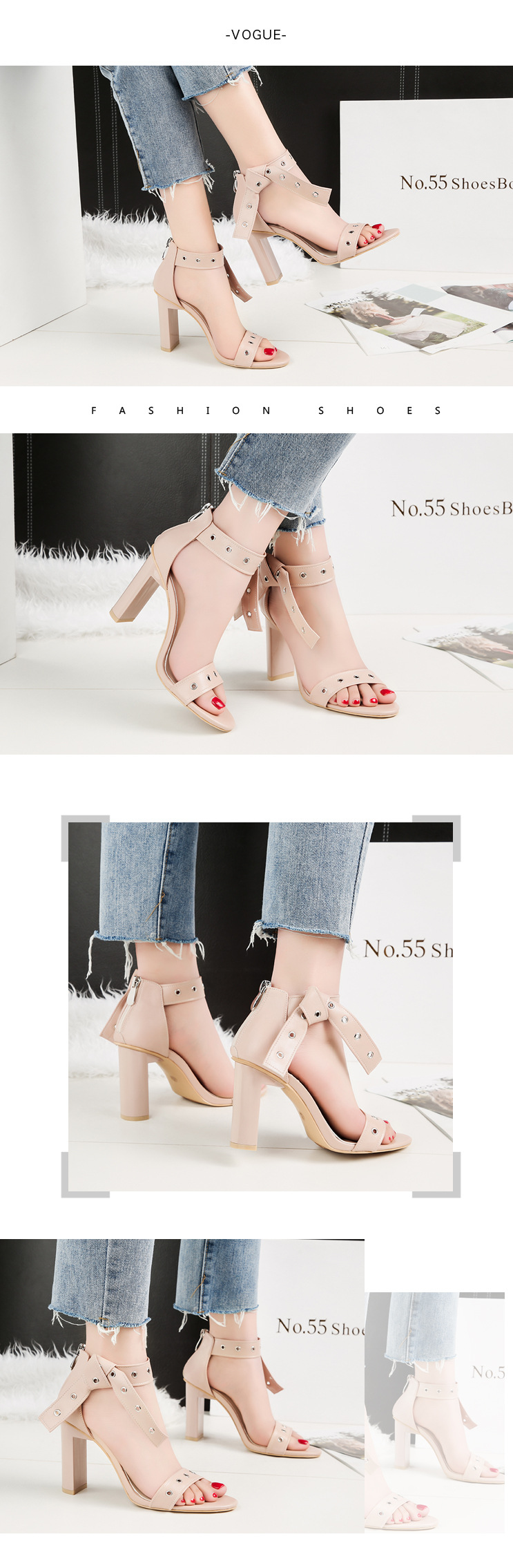 Chaussures été pour femme NO.55 SHOES en PU - Ref 3346445 Image 14