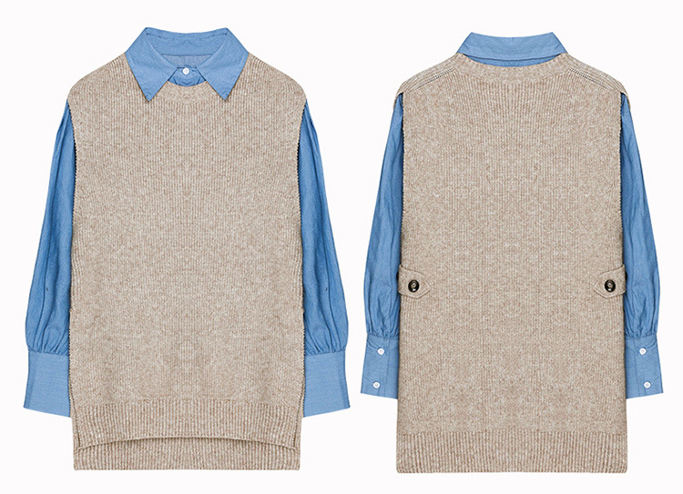 Gilet femme XIN YUROU en Tricot - Ref 3316676 Image 32