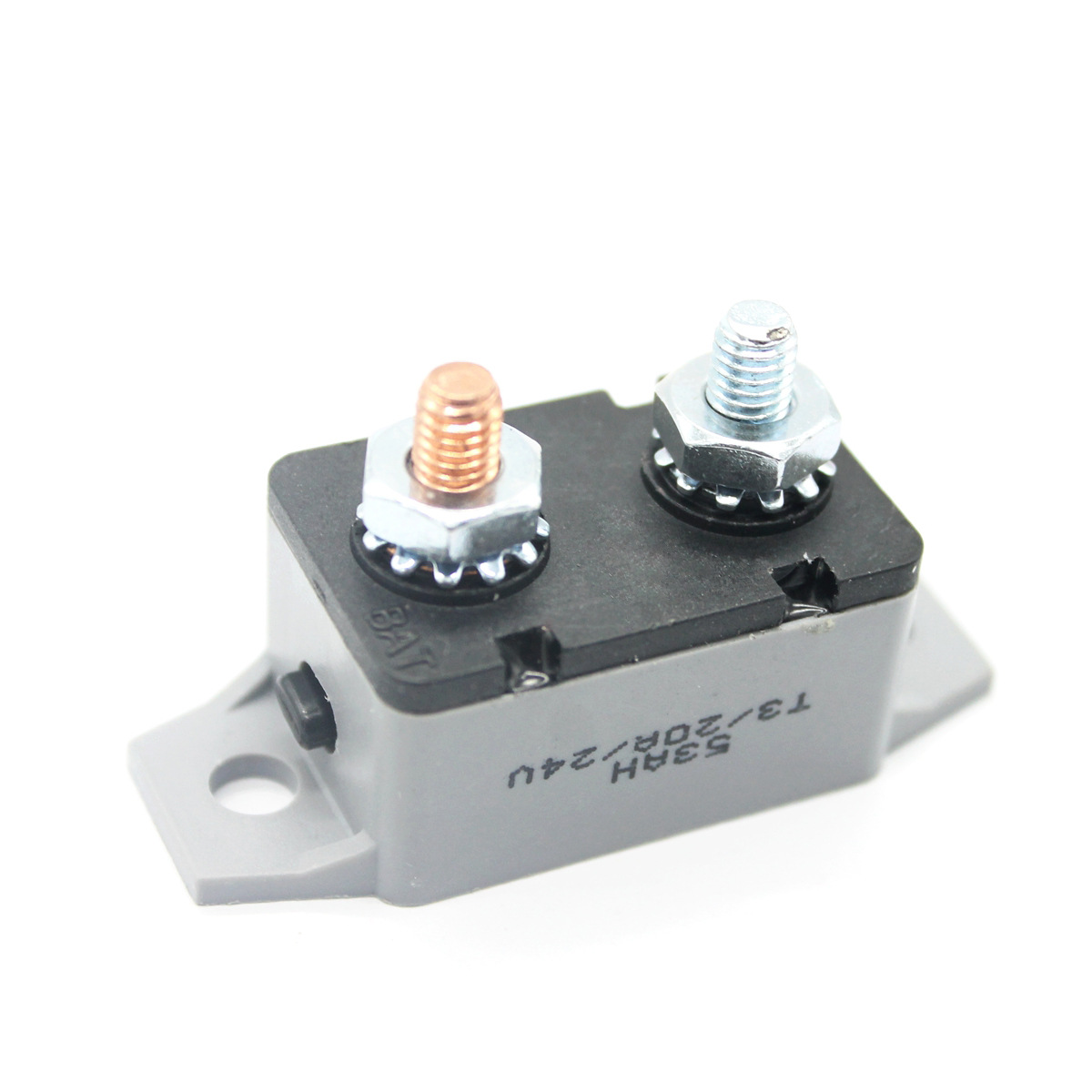 cross border supply 20A/30A/40A/50A Manual reset Circuit breaker Plastic bolt wing Overcurrent