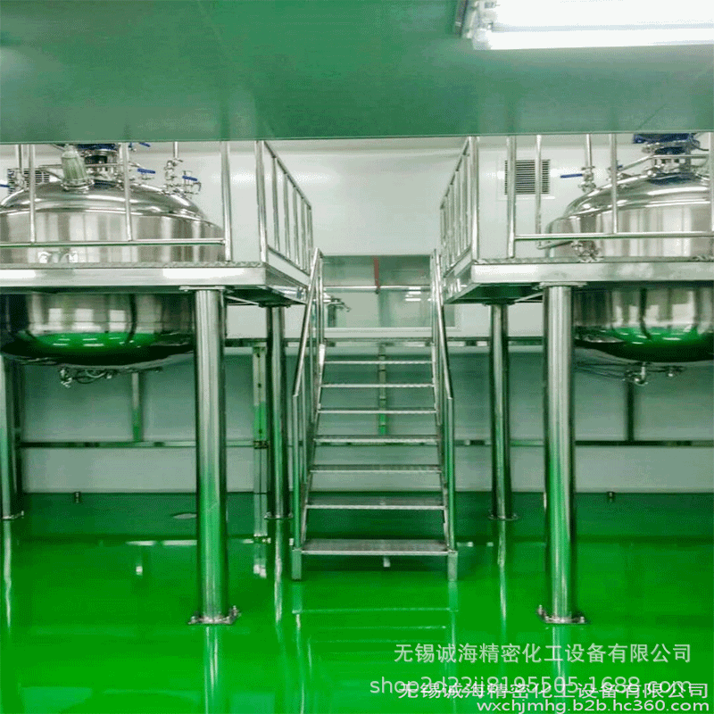 廠家定制1000L 乳化攪拌機化工成套設備 攪拌機成套設備