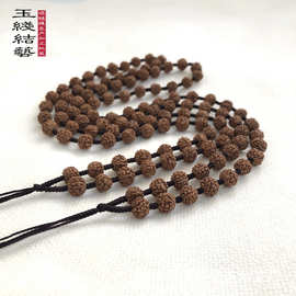 金刚菩提子编织长款毛衣链项链绳　吊玉坠木雕挂绳　玉线批發