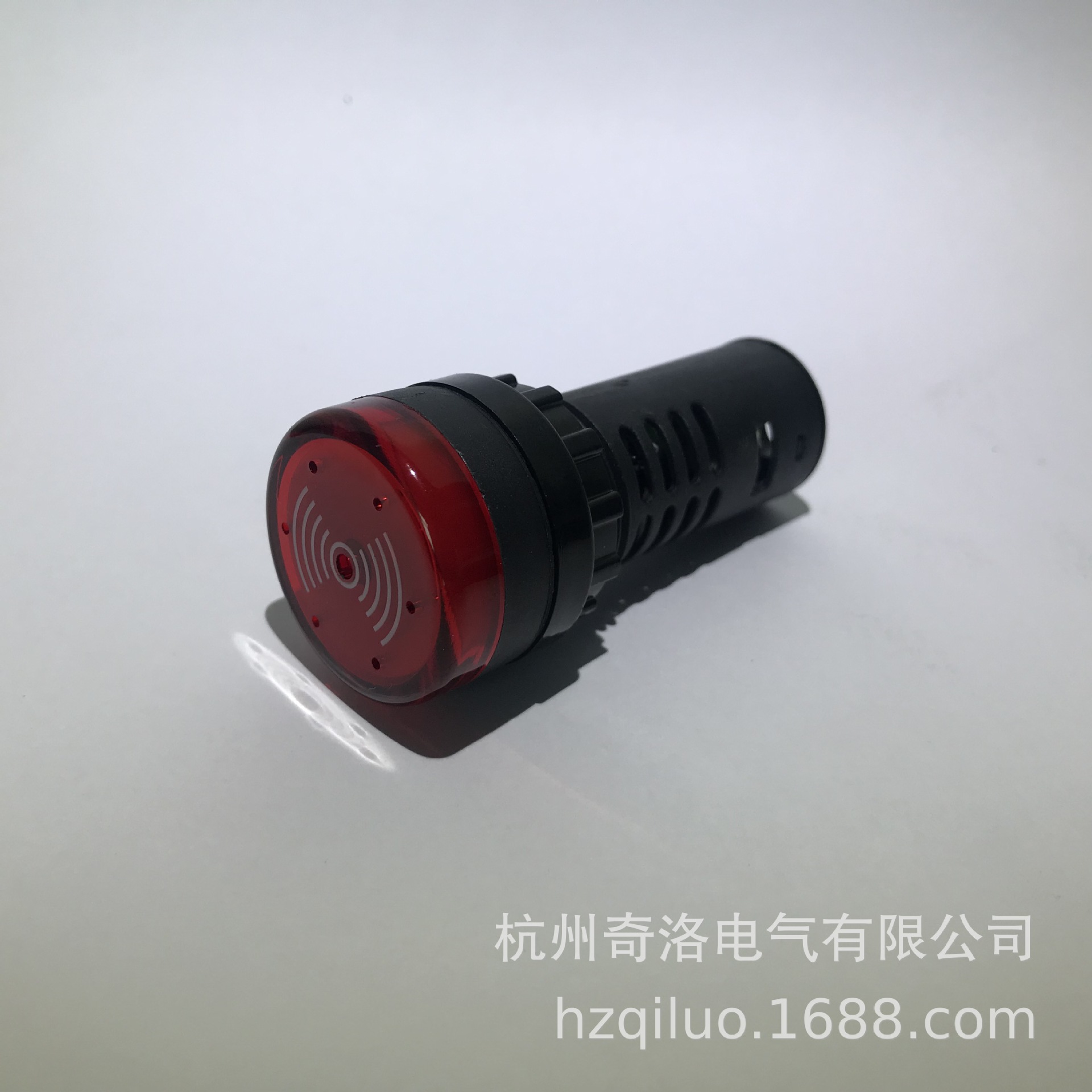 现货TAYEE上海天逸22直径闪光蜂鸣器AD17-22SM DC24V 红色 黄色