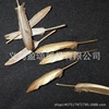 Golden accessory handmade, clothing, raw materials for cosmetics, wholesale, feather stuffing, 10-15cm