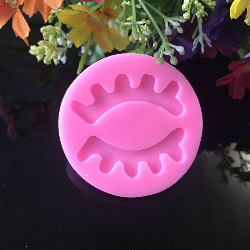 Unicorn Creative Sugar Cake Silicone Mold Ear Eye Horn West Mousse Chocolate Plug In