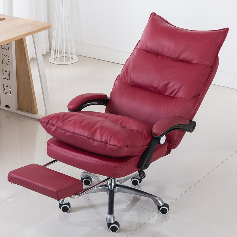 Youge jefe silla de oficina silla de la computadora giratoria de elevación silla giratoria ergonómico YG-801 de silla de cuero