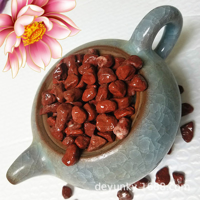 Hongshizi factory wholesale Chicken blood Gravel Permeable Terrace Tackiness Red washstone