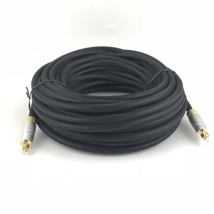 音响线数字DTS AC3音频光纤线金镀金合金头加外网光纤音频线