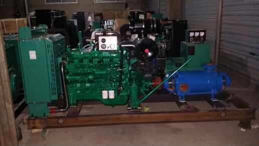 云南昆明玉柴YC6108ZLD/145KW/2950转柴油机配昆明水泵厂水泵