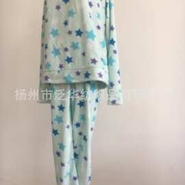 珊瑚绒法兰绒浴袍浴衣睡衣