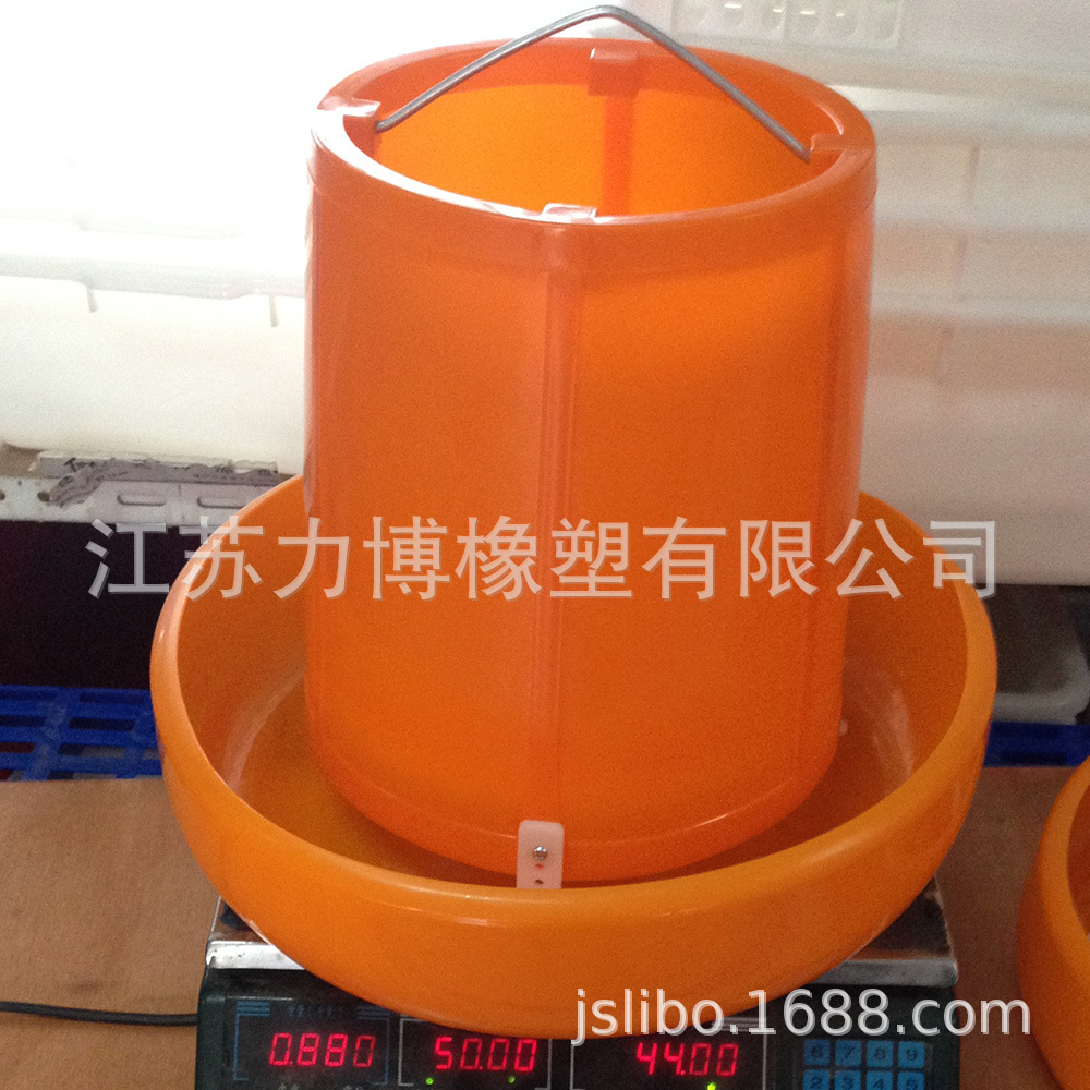 Libo pollo pato ganso barril de comida comedero comida barril de comida olla barril de alimentación suministros de cría equipo de engrosamiento