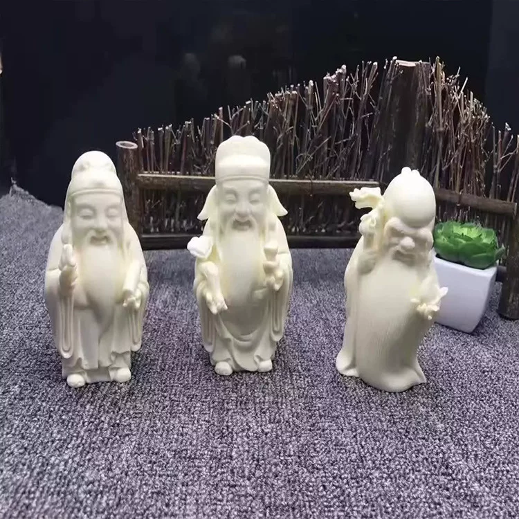 Благословение фруктов из слоновой кости зелёная жизнь подарки скульптура изделия настольная полка для перемещения