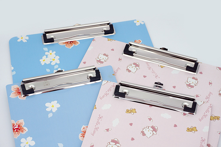 KITTY/小花款木塑板夹 A4/A5