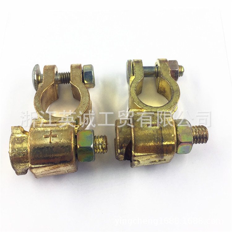 厂家批发锌合金电瓶接线端子电瓶夹 电瓶接头 电瓶卡子 电池端子