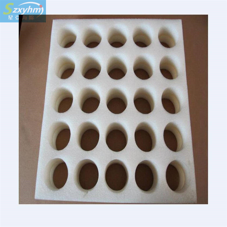 纯白色EVA海绵专业冲型硬度 分切珍珠棉EVA海绵裁切柔软无味