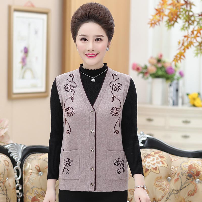 Gilet femme MOUTON ROUGE en Tricot - Ref 3317906 Image 1