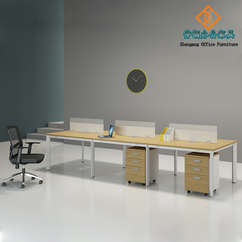 Staff member desk fashion Plate screen partition Four combination The computer table Dongguan to work in an office furniture