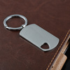 Metal keychain stainless steel suitable for men and women, transport, pendant