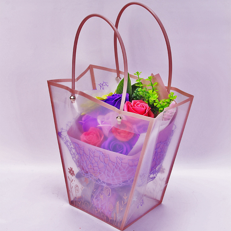 9朵新款手棒手提袋紫2